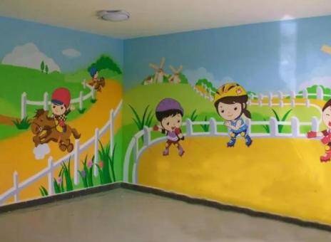 古蔺幼儿园墙体彩绘制作流程及注意事项