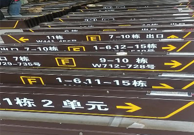 古蔺广告标识中，常见的几种安装方式。