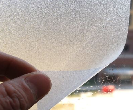 古蔺玻璃门外面粘广告用什么材料好？